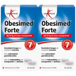 2x Lucovitaal Obesimed Forte 42 capsules