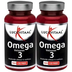 2x Lucovitaal Omega 3 Vetzuren 120 capsules