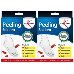 2x Lucovitaal Peeling Sokken 1 paar