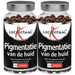 2x Lucovitaal Pigmentatie van de Huid 120 capsules