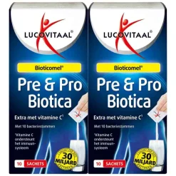 2x Lucovitaal Pre & Probiotica 10 sachets