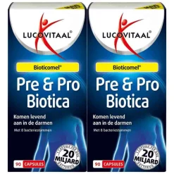 2x Lucovitaal Pre & Probiotica 90 capsules