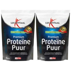 2x Lucovitaal Premium Soja Proteïne Puur 500 gr
