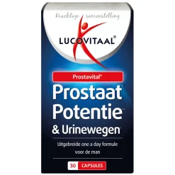 3x Lucovitaal Prostavital Prostaat Potentie en Urinewegen 30 capsules