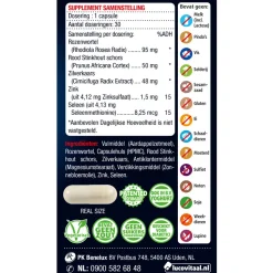 3x Lucovitaal Prostavital Prostaat Potentie en Urinewegen 30 capsules