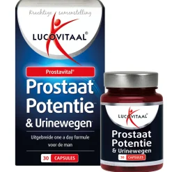 3x Lucovitaal Prostavital Prostaat Potentie en Urinewegen 30 capsules