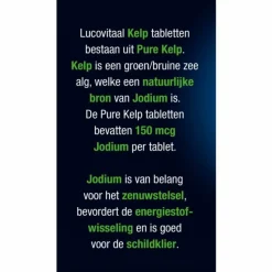 2x Lucovitaal Pure Kelp 60 tabletten