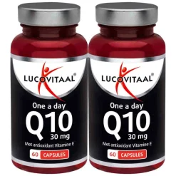 2x Lucovitaal Q10 30mg Once a Day 60 capsules