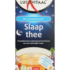 2x Lucovitaal Slaap Thee Vegan 20 stuks