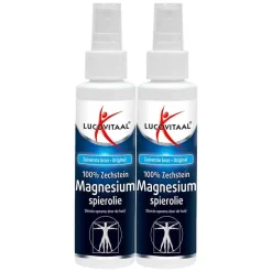 2x Lucovitaal Spray Magnesium Spierolie 200 ml