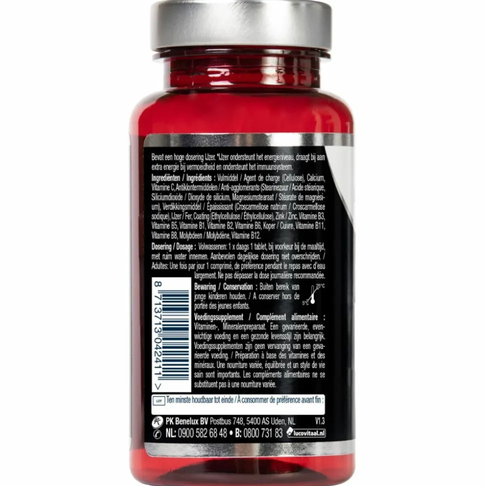 2x Lucovitaal Sterk IJzer Complex 60 tabletten