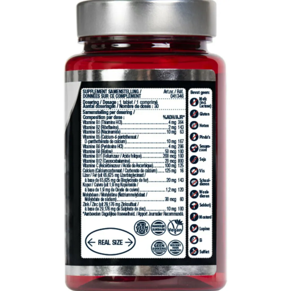 2x Lucovitaal Sterk IJzer Complex 30 tabletten