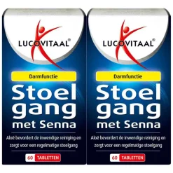 2x Lucovitaal Stoelgang met Senna 60 tabletten