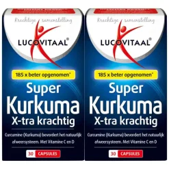 2x Lucovitaal Super Kurkuma X-tra Krachtig 30 capsules