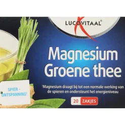 3x Lucovitaal Thee Magnesium 20 stuks