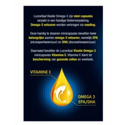 2x Lucovitaal Visolie Omega 3 mini softgels 60 softgels