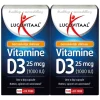 2x Lucovitaal Vitamine D3 25mcg 120 capsules