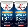 2x Lucovitaal Vitamine D3 25mcg 60 capsules