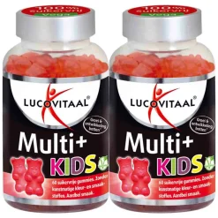 2x Lucovitaal Vitamine Gummies Multi+ Kids 60 gummies