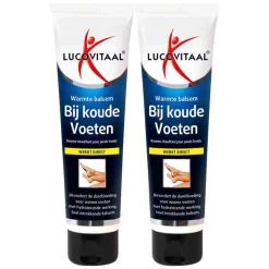 2x Lucovitaal Voeten Warmte Balsem 75 ml