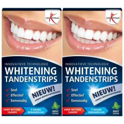 2x Lucovitaal Whitening Tandenstrips 5 sets