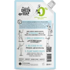 6x Marcel's Green Soap Handzeep 0% Navulling 500 ml