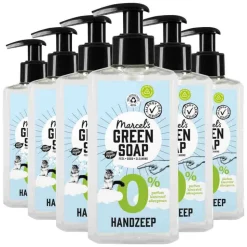 6x Marcel's Green Soap Handzeep 0% 250 ml