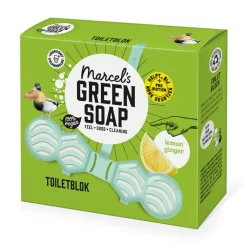 8x Marcel's Green Soap Toiletblok Citroen & Gember