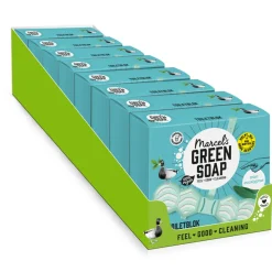 8x Marcel's Green Soap Toiletblok Munt & Eucalyptus