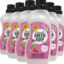 6x Marcel's Green Soap Wasverzachter Patchouli & Cranberry 30 Wasbeurten 750 ml