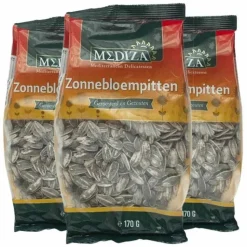 3x Mediza Zonnebloempitten 170 gr