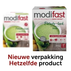 4x Modifast Intensive Soep Potato-Leek 440 gr
