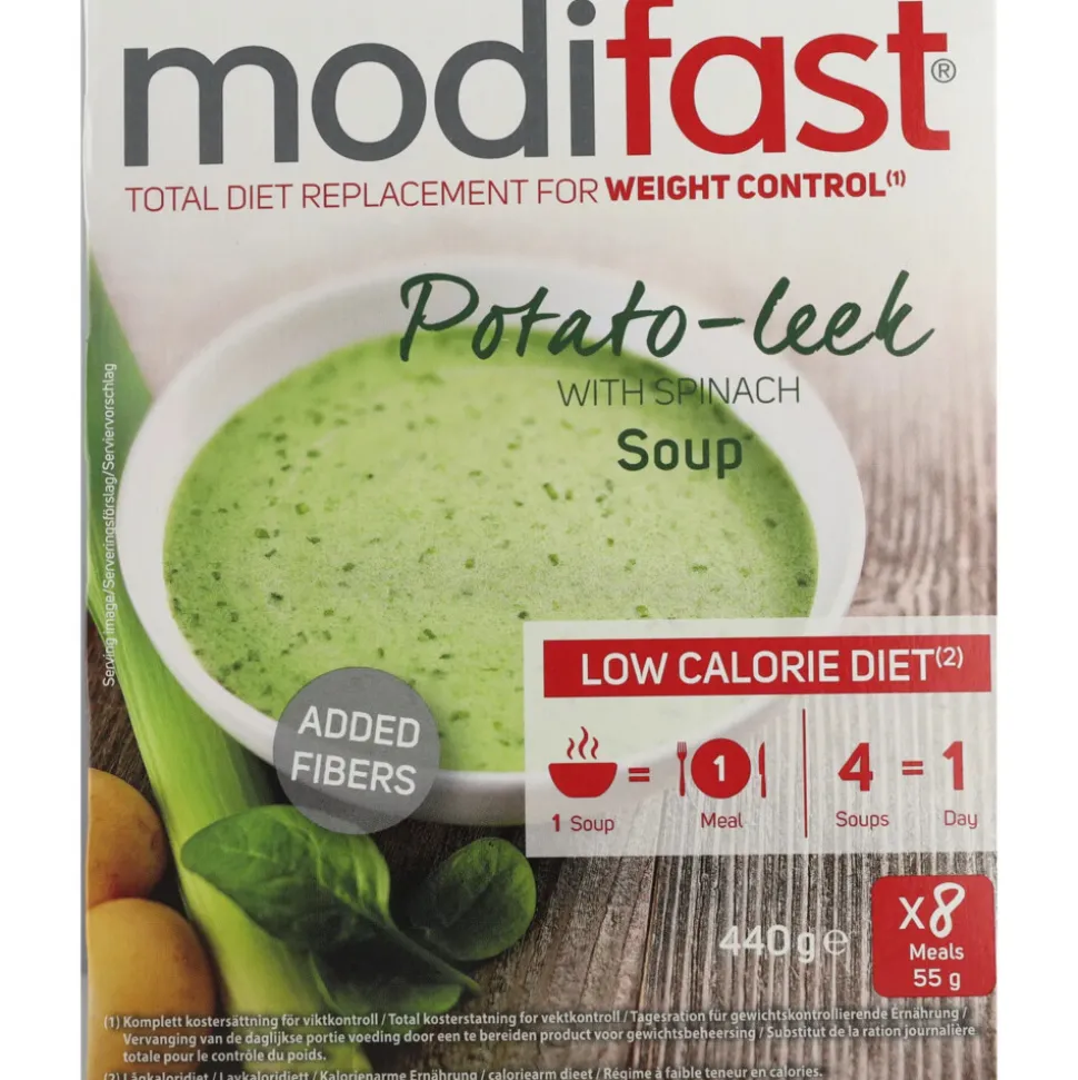 4x Modifast Intensive Soep Potato-Leek 440 gr