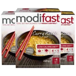 3x Modifast Intensive Soep Curry Noodle 220 gr