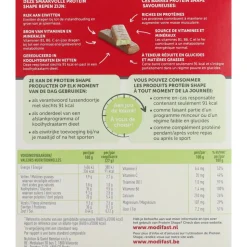 3x Modifast Protein Shape Reep Chocolade-Pistache 6 x 27 gr