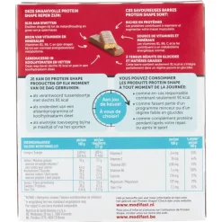 3x Modifast Protein Shape Reep Chocolade-Kokos 6 x 27 gr