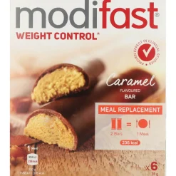 6x Modifast Repen Karamel 186 gr
