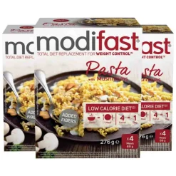 3x Modifast Weight Control Pasta Mushrooms 4 x 62 gr
