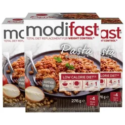 3x Modifast Weight Control Pasta Bolognese 4 x 62 gr
