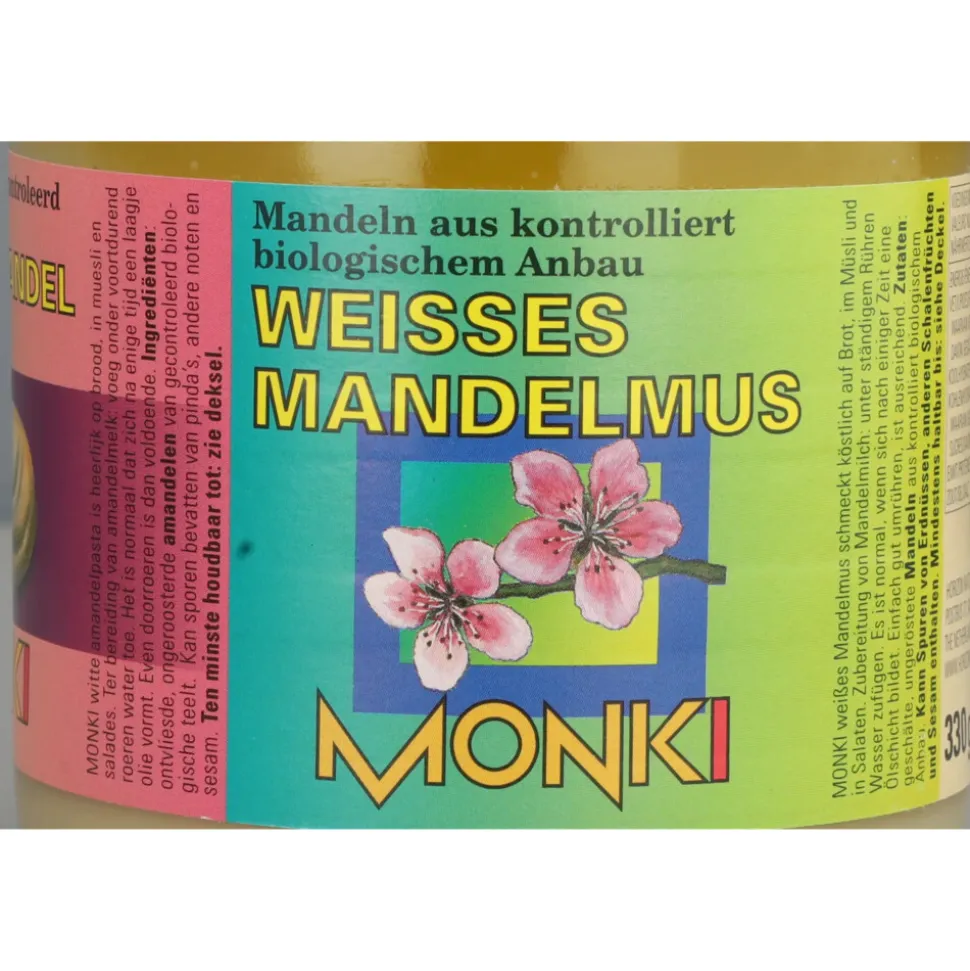 6x Monki Amandelpasta Wit Bio 330 gr