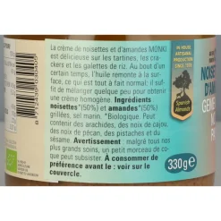 6x Monki Gemalen Notenpasta met Zout Bio 330 gr