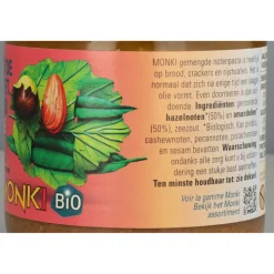 6x Monki Gemalen Notenpasta met Zout Bio 330 gr