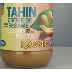 6x Monki Tahin met Zout Bio 650 gr