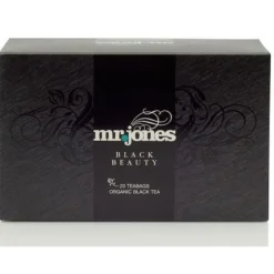 3x Mr Jones Biologische Zwarte Thee Black Beauty 20 stuks