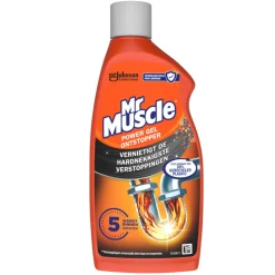 4x Mr. Muscle Power Gel Ontstopper 500 ml