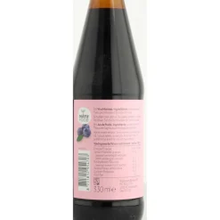 3x Natufood Bosbes Oersap Eko 330 ml