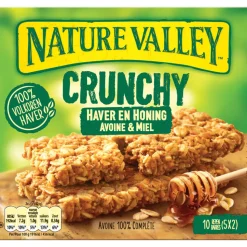 6x Nature Valley Crunchy Haver en Honing 5x2 stuks