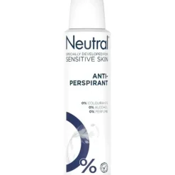 6x Neutral Deospray 0% Sensitive Skin 150 ml