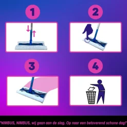 3x NIMBUS Magic Vloerdoekjes Navulling 40 stuks