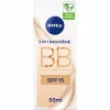 3x NIVEA BB Cream Dagcrème SPF 15 Light 50 ml